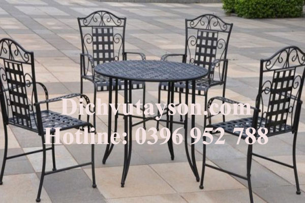 Dịch vụ sơn bàn ghế cũ ở quận kiến an