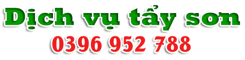DỊCH VỤ TẨY SƠN GIÁ RẺ 