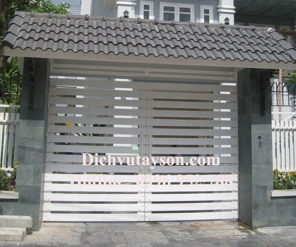Dịch vụ sơn lại cổng cửa cũ uy tín tại Hải Phòng